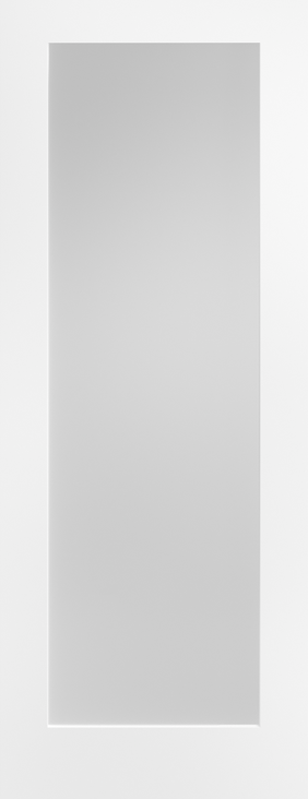 White Pattern 10 Glazed 1L Frosted - White - 1981 x 457 (18") x 35mm