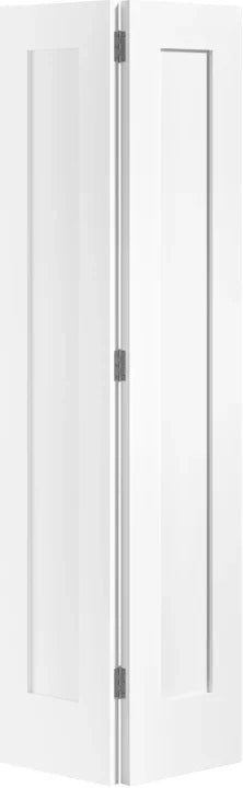 White Pattern 10 One Panel Bi-Fold