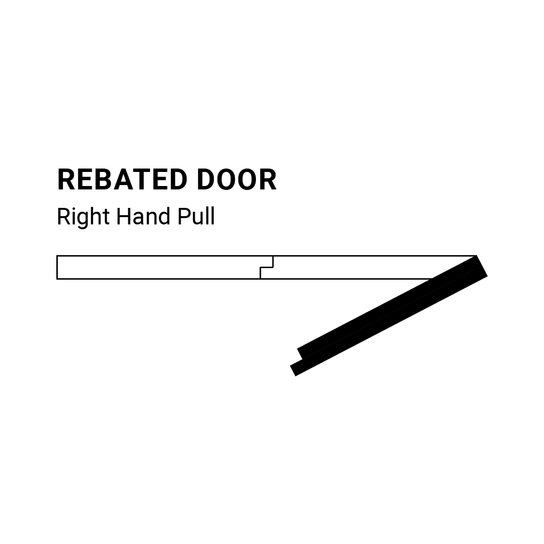 White glazed Reims internal door pair with panel detailing, side by side view