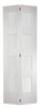 White Shaker Glazed 4L Bi Fold - Standard - 1981 x 686 (27") x 35mm