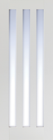 White Utah Glazed 3L Clear - White - 1981 x 686 (27") x 35mm