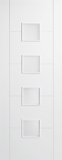 White Vancouver Glazed 4L Frosted - Standard - 1981 x 686 (27") x 35mm