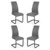 Xavier Dining Chair (Set of 4) - Grey - XAV101