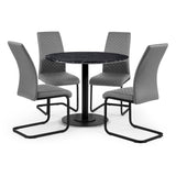 Xavier Dining Chair (Set of 4) - Grey - XAV101
