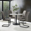 Xavier Dining Chair (Set of 4) - Grey - XAV101