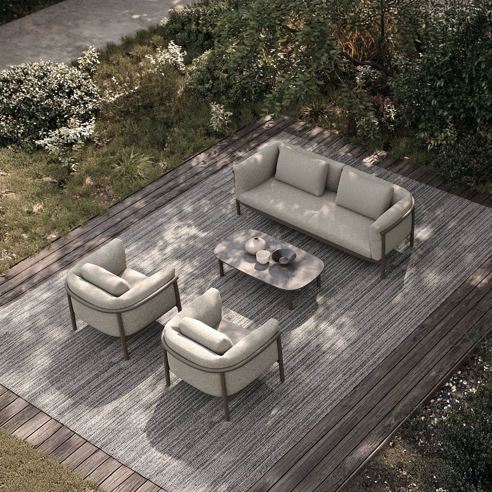 Image of ZOYA 4-Seater Lounging Set with Coffee Table