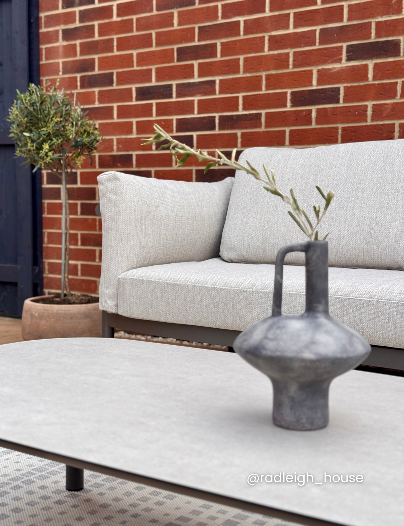 Image of ZOYA 4-Seater Lounging Set with Coffee Table