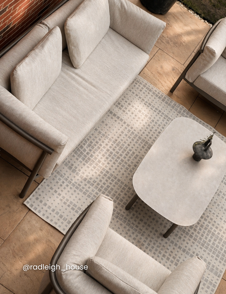 Image of ZOYA 4-Seater Lounging Set with Coffee Table