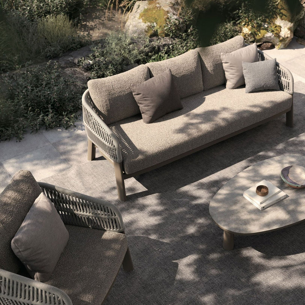 Image of ZURO 5-Seater Lounging Set with Coffee Table