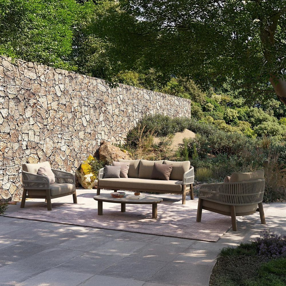 Image of ZURO 5-Seater Lounging Set with Coffee Table