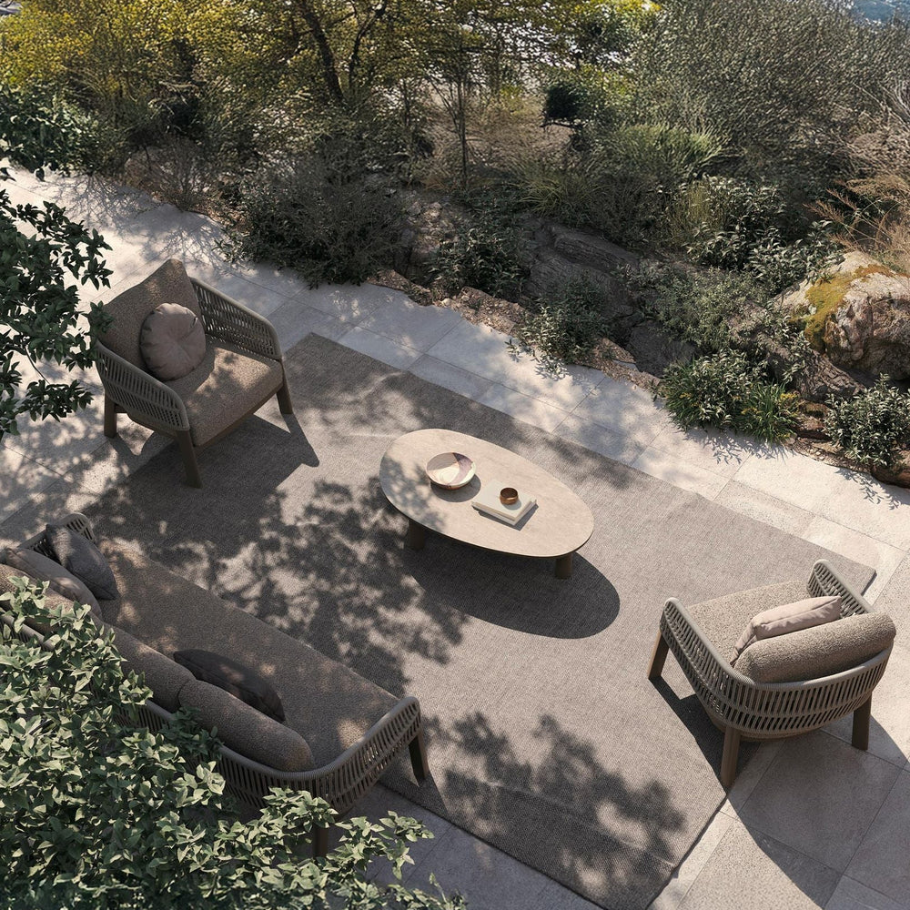 Image of ZURO 5-Seater Lounging Set with Coffee Table