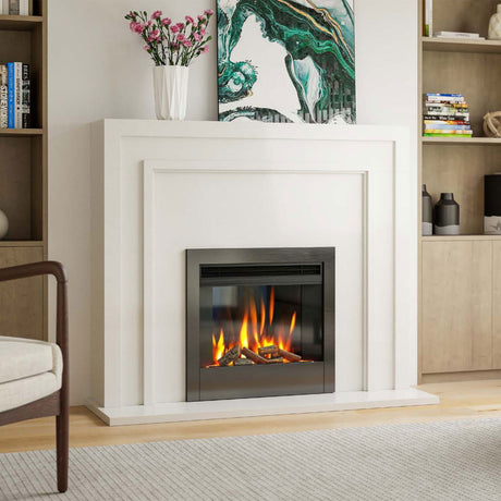 Electric Aurora 24" Fire - Black with Exclusive Log Set -  - 105-153024