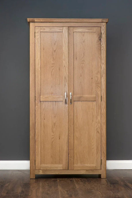 Manhattan - Full Hanging Wardrobe - Oak - Image 2