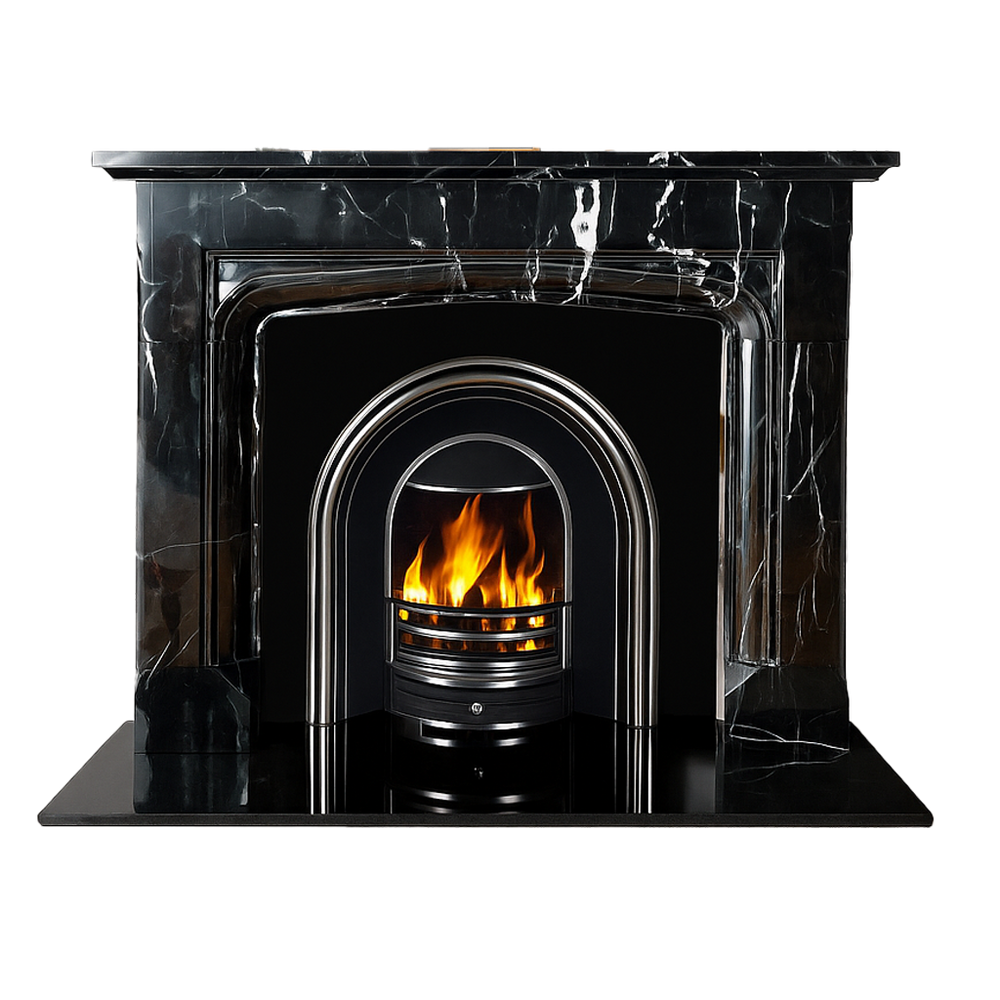 12 Fireplaces 60 Alexander Polished Nocturnal Moon