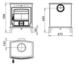 Aran 5kW Multi Fuel (Eco) - Technical Drawing