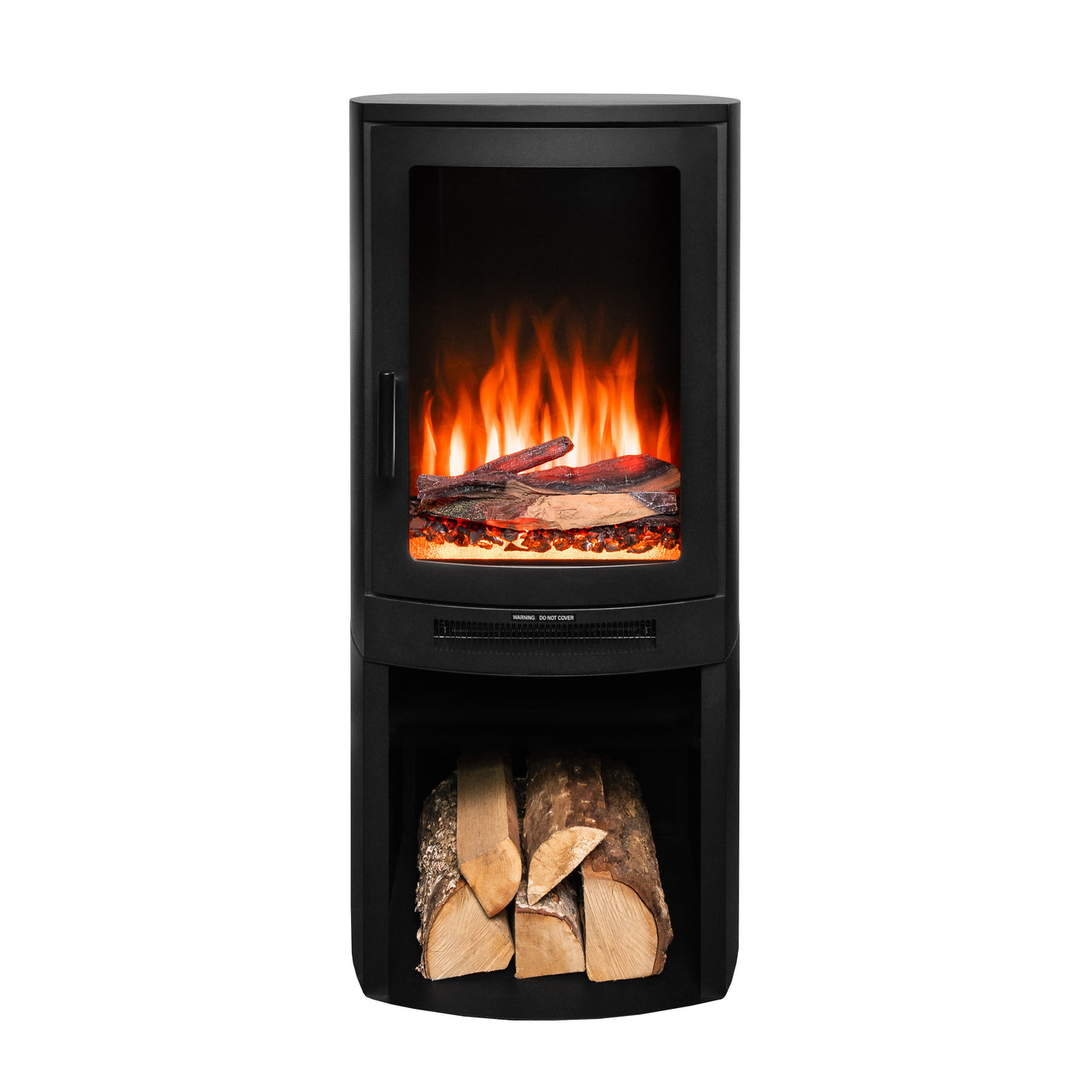 Ezee Glow Arc Electric Stove With Log Store