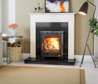 Arklow 4.6kW Insert Enamel Black (Eco) -  - 105-101339