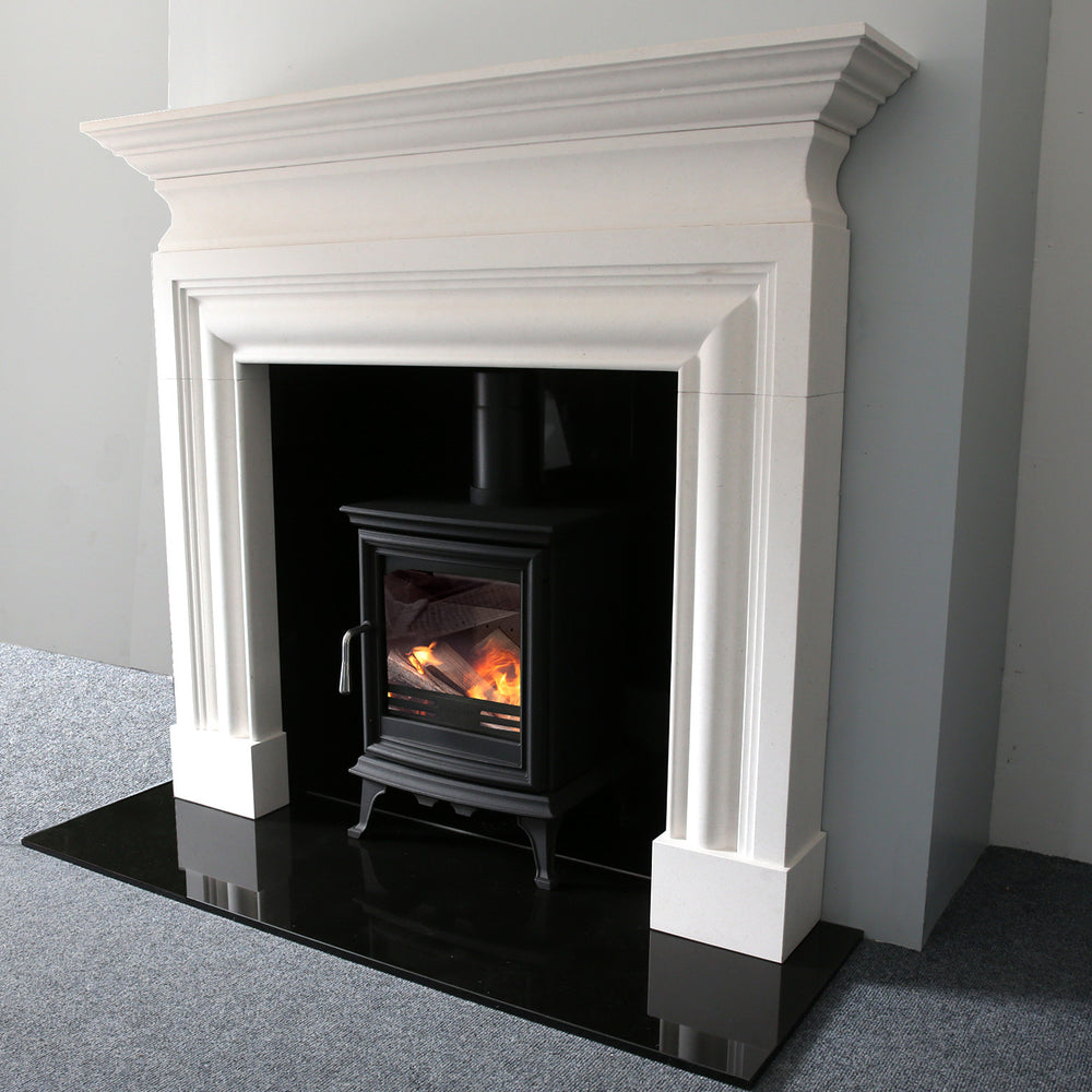 54" Wallace Honed Naples White Surround