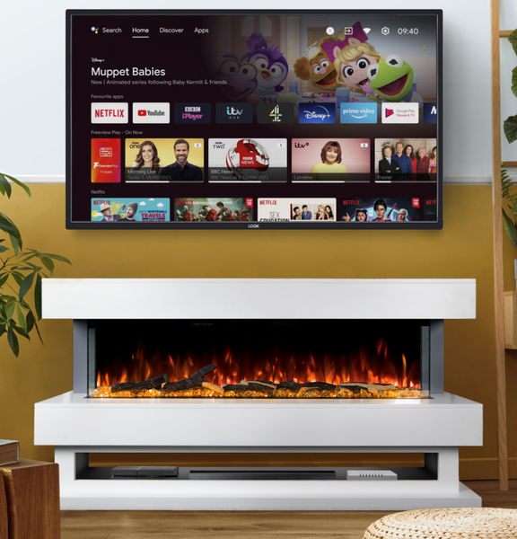 Ezee Glow 50" Celestial Aura Electric Suite Kit