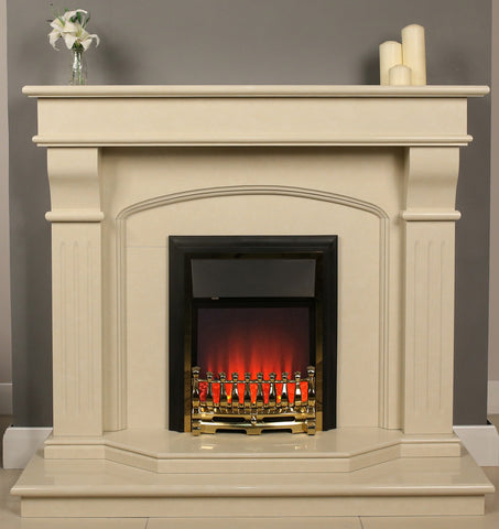 54" Ivory Cream Unfilled Hearth 1372*460*70mm