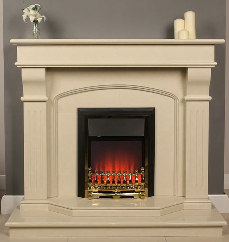 54" Ivory Cream Unfilled Hearth 1372*460*70mm
