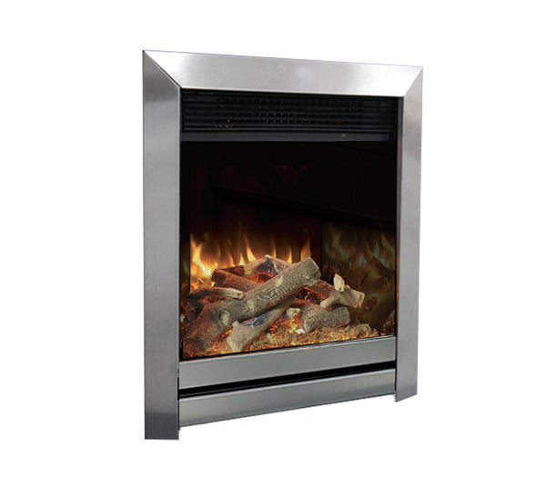 Evonic C1 Electric Fire with Brooklyn Chrome Frame