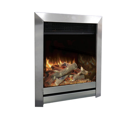 Evonic C1 Electric Fire with Brooklyn Chrome Frame