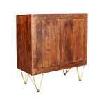 Dark Gold 2 Door Medium Sideboard - View 5