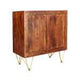 Dark Gold 2 Door Medium Sideboard - View 5