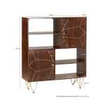 Dark Gold Display Cabinet - View 5