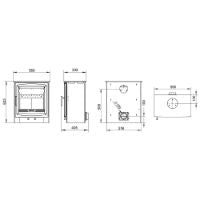 Burnbright 6.7kW Multi fuel (Eco) -  - 105-453453