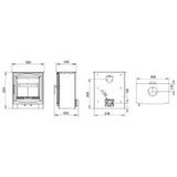 Burnbright 6.7kW Multi fuel (Eco) -  - 105-453453