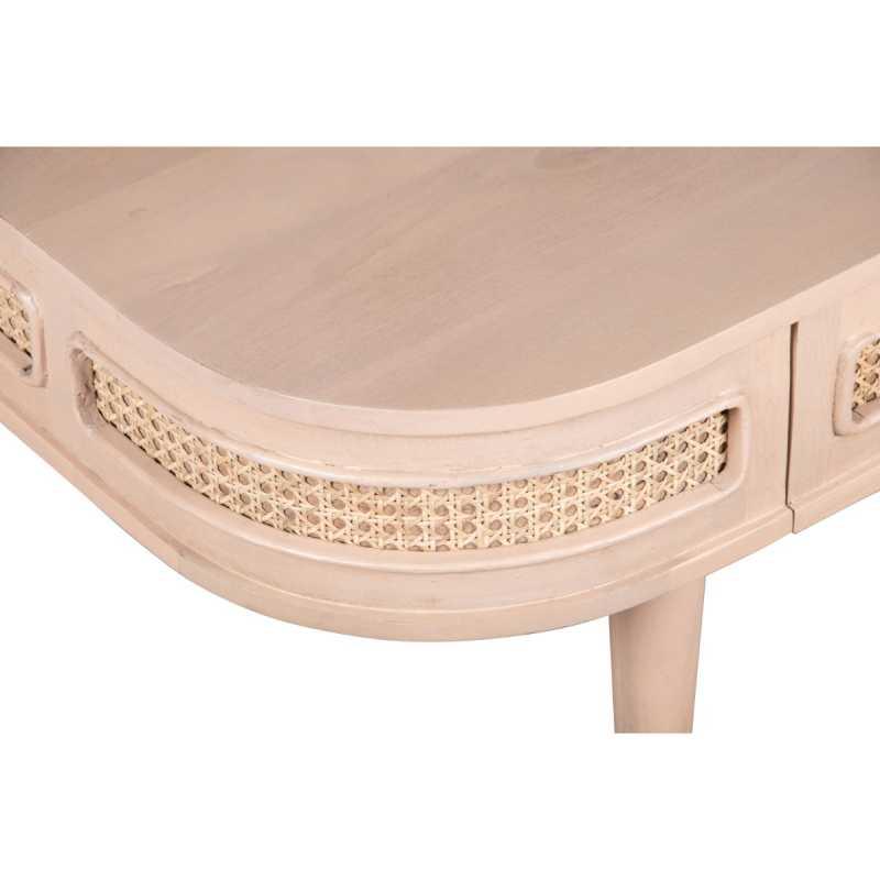 Valencia Cane & Mango Wood 1 Drawer Coffee Table - View 4