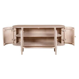 Valencia Cane & Mango Wood 4 Doors Sideboard - View 3