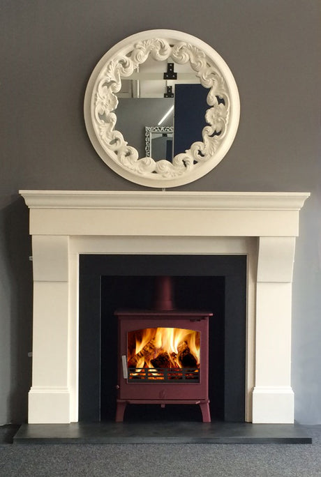 54" Cabra Limestone Agean Surround