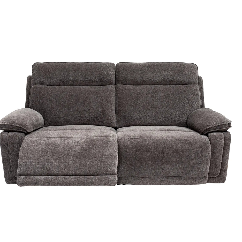 Gray sofa on a white background