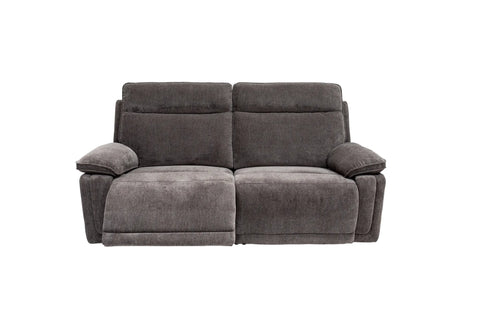 Gray sofa on a white background