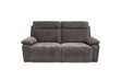 Gray sofa on a white background