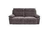 Gray sofa on a white background