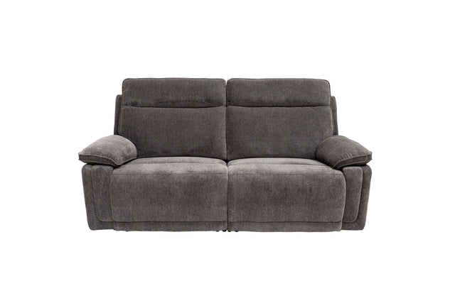 Gray sofa on a white background