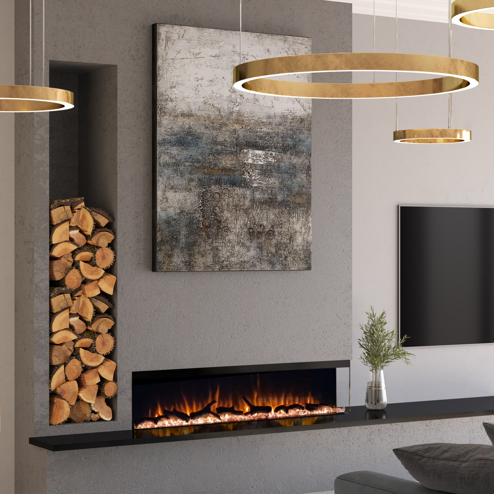 Ezee Glow 36'' Celestial Built In Fire