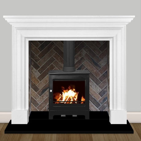 54'' Traditional / Classic Bolection Honed Carrara
