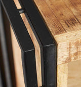 Cosmo Industrial Console Table - View 3