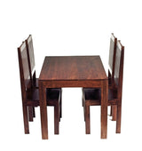 Toko Dark Mango Small Dining Table 4ft made of solid mango wood