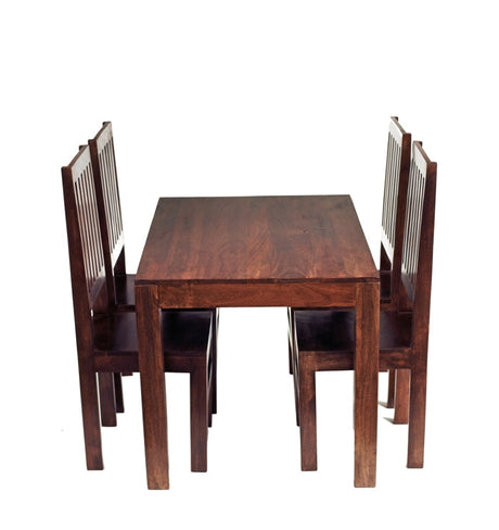 Toko Dark Mango Small Dining Table 4ft made of solid mango wood