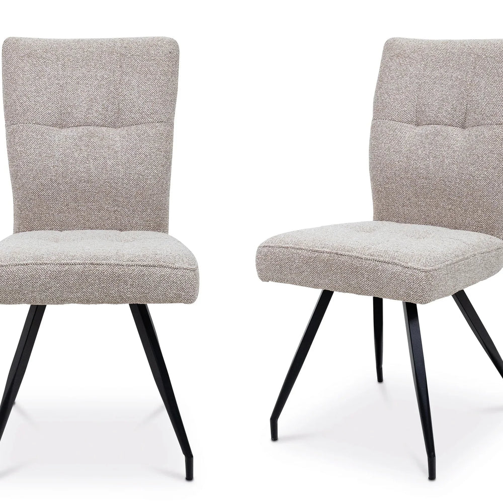 Elegant Natural Fabric Dining Chair for Stylish Interiors