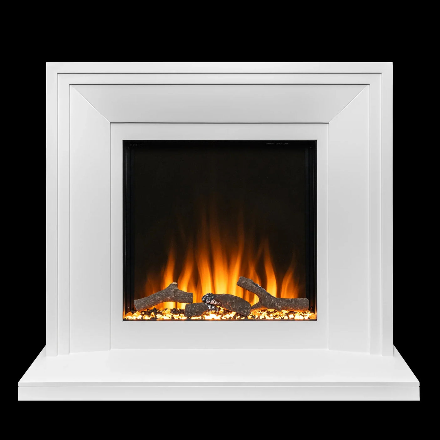10 flame & fuel bed colors on Ezee Glow Daytona electric fire suite.