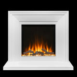 10 flame & fuel bed colors on Ezee Glow Daytona electric fire suite.