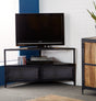 Ascot Corner TV Unit made from up-cycled reclaimed industrial wood