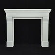 54" New Durrow Carrara Honed Surround